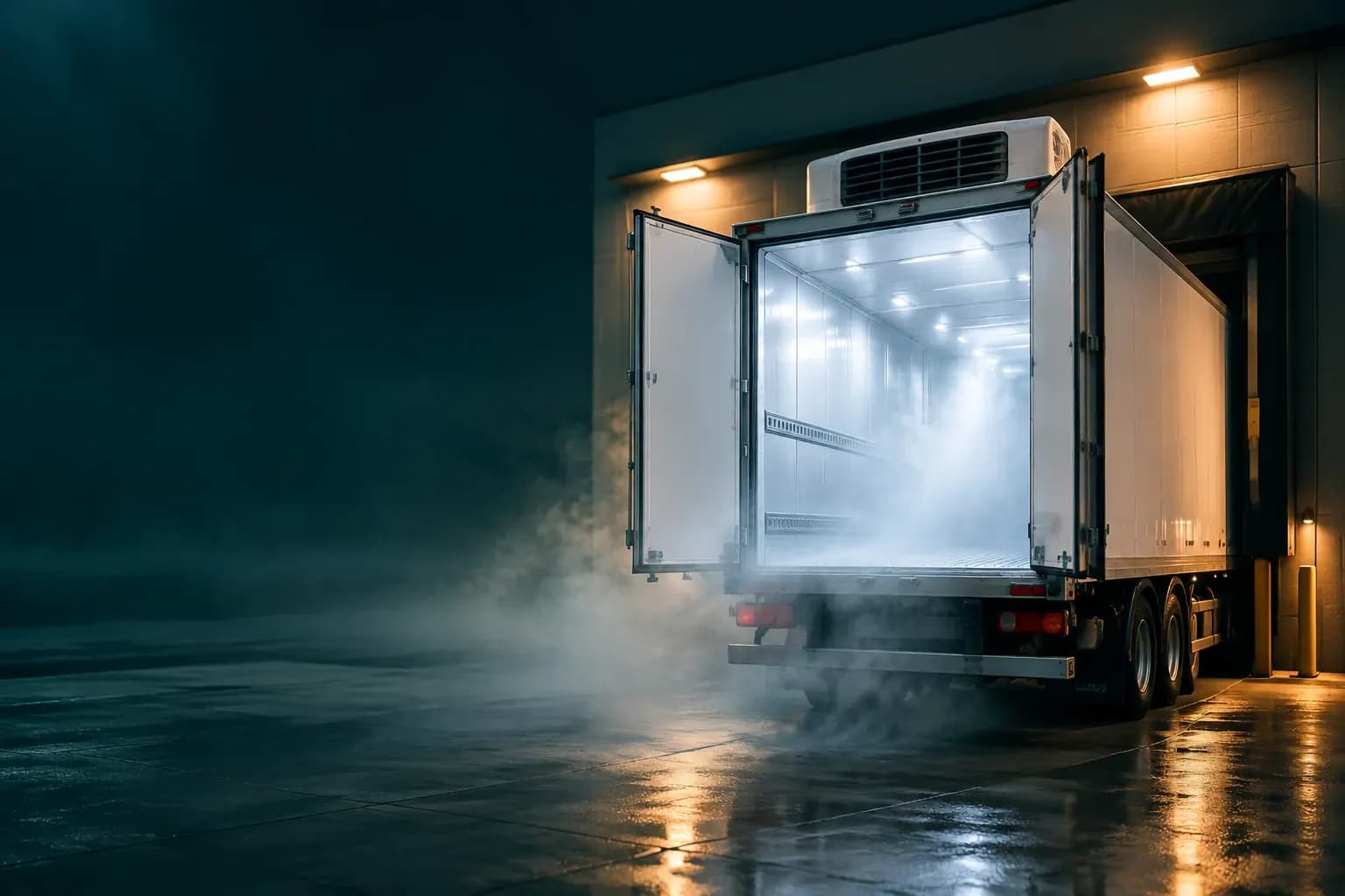 Mobile cold storage and refrigerated trucks