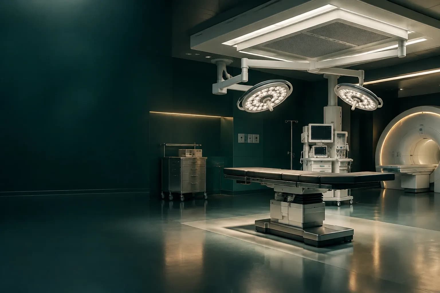 Operating room and MRI monitoring