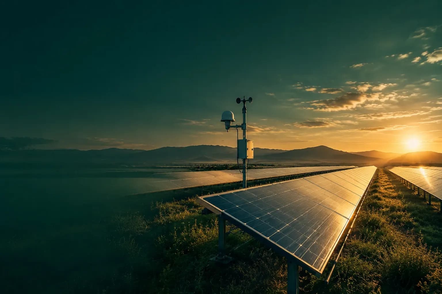 Solar plant monitoring