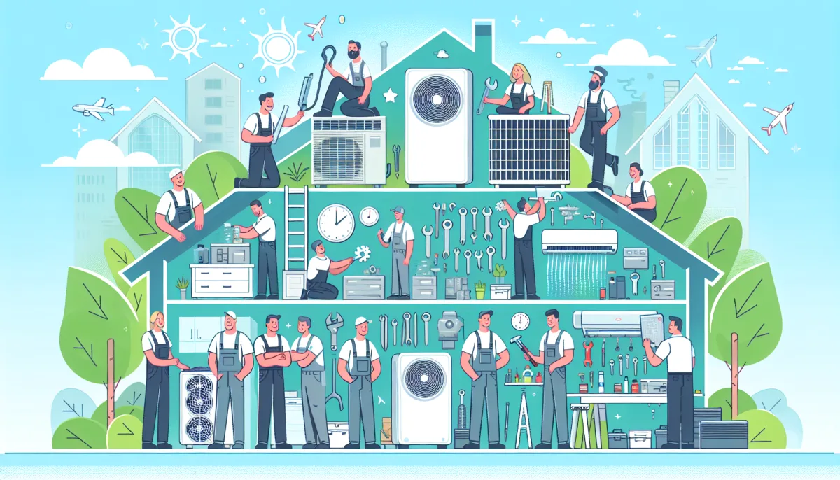 سیستم‌های HVAC هوشمند برای کاهش ردپای کربن|Smart HVAC Solutions-الکترونیک فیدار